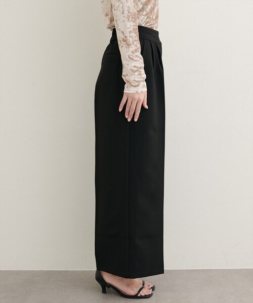 natural couture（ナチュラルクチュール）の「【WEB限定】金釦タックワイドパンツ（その他パンツ・レディース・ブラウン/ベージュ/ブラック/オフホワイト・FREE）」の18枚目の写真