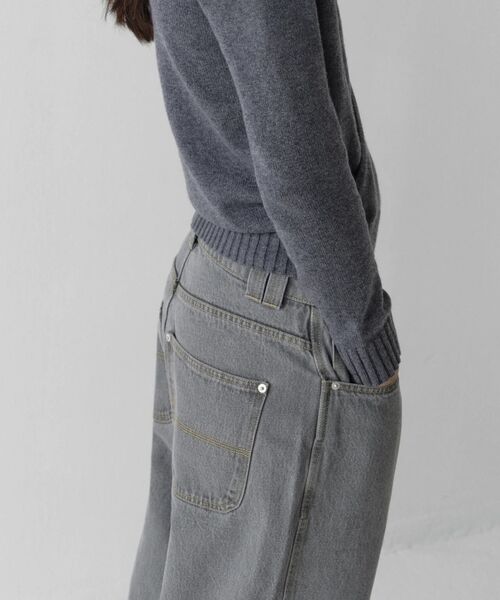 Gimaguas(ギマガス)の「Gimaguas / ギマガス BAGGY TROUSERS(デニムパンツ・レディース・グレー・32/34)」の5枚目の写真