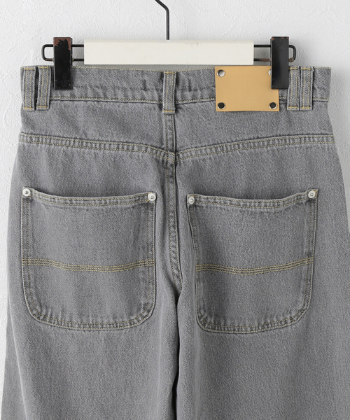 Gimaguas(ギマガス)の「Gimaguas / ギマガス BAGGY TROUSERS(デニムパンツ・レディース・グレー・32/34)」の10枚目の写真
