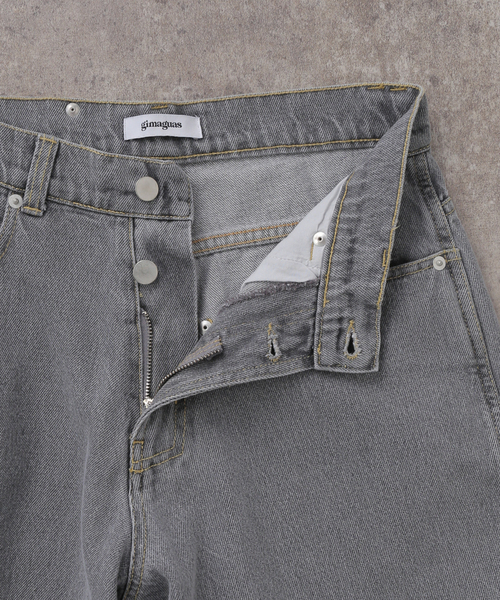 Gimaguas(ギマガス)の「Gimaguas / ギマガス BAGGY TROUSERS(デニムパンツ・レディース・グレー・32/34)」の12枚目の写真