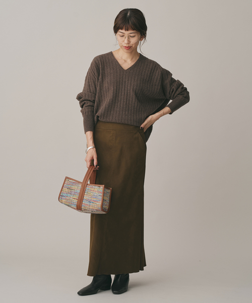 IENA（イエナ）の「《追加》A VACATION/ア ヴァケーション SEE SAW BAG LINE CHECK（ハンドバッグ・レディース・その他・FREE）」の2枚目の写真