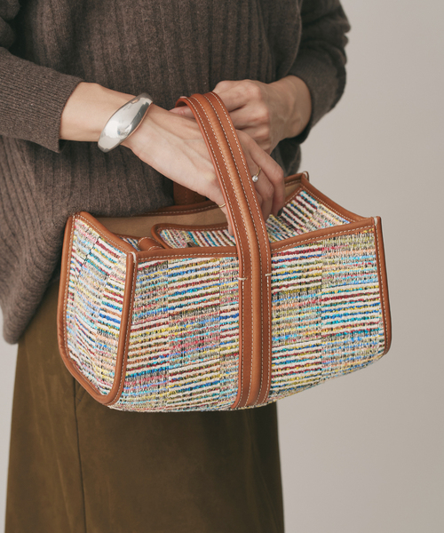 IENA（イエナ）の「《追加》A VACATION/ア ヴァケーション SEE SAW BAG LINE CHECK（ハンドバッグ・レディース・その他・FREE）」の4枚目の写真