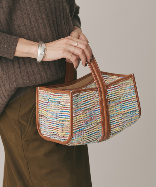 IENA（イエナ）の「《追加》A VACATION/ア ヴァケーション SEE SAW BAG LINE CHECK（ハンドバッグ・レディース・その他・FREE）」の5枚目の写真