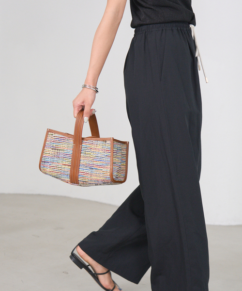 IENA（イエナ）の「《追加》A VACATION/ア ヴァケーション SEE SAW BAG LINE CHECK（ハンドバッグ・レディース・その他・FREE）」の11枚目の写真