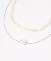 LAKOLE | 1トップ×2連パールネックレス / 592773(ネックレス)