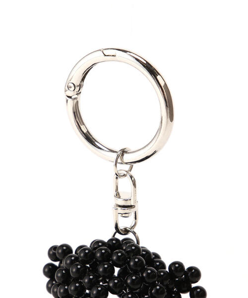 NATURAL BEAUTY BASIC（ナチュラルビューティーベーシック）の「◇ビーズベアチャーム（チャーム・レディース・シルバー/ブラック/ホワイト・ﾌﾘ-）」の9枚目の写真