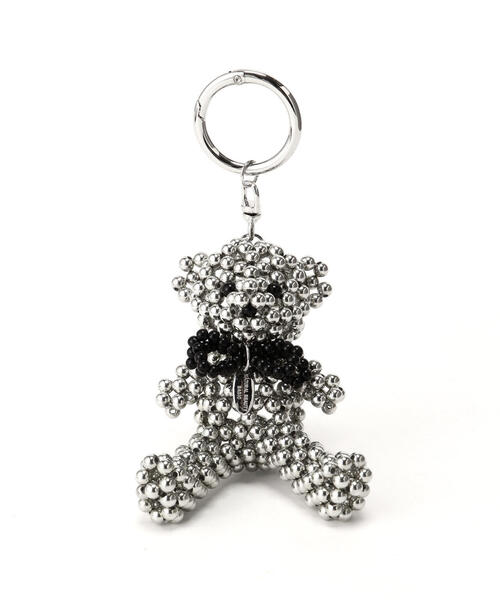 NATURAL BEAUTY BASIC（ナチュラルビューティーベーシック）の「◇ビーズベアチャーム（チャーム・レディース・シルバー/ブラック/ホワイト・ﾌﾘ-）」の13枚目の写真
