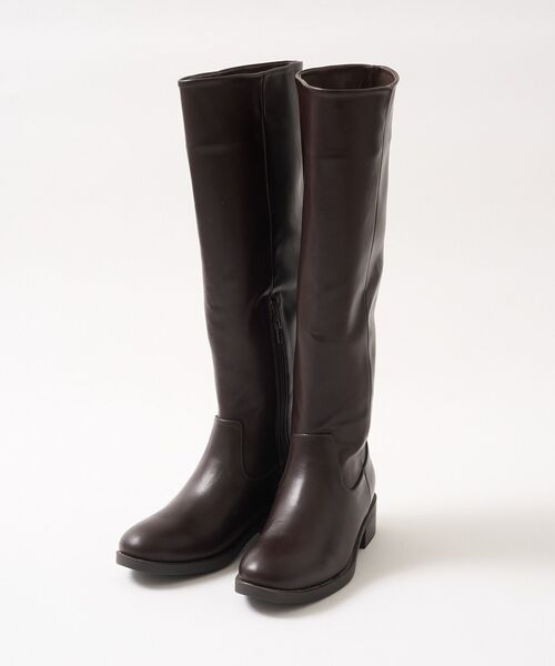 AMERICAN HOLIC（アメリカンホリック）の「ロングブーツ（ブーツ・レディース・ブラック/ダークブラウン・L/M/S）」の21枚目の写真
