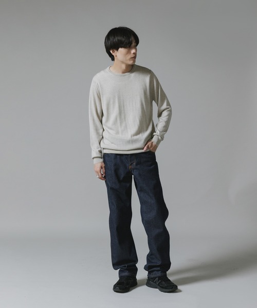 JOHN SMEDLEY/ジョンスメドレー PULLOVER CN LS ハイゲージ メリノ