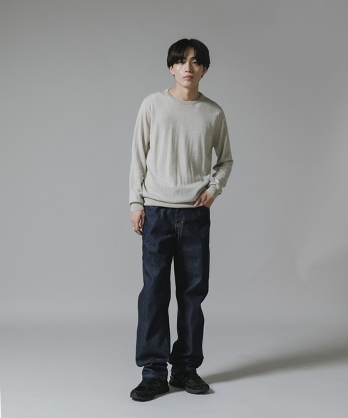 JOHN SMEDLEY/ジョンスメドレー PULLOVER CN LS ハイゲージ メリノ