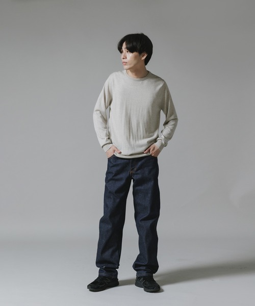 JOHN SMEDLEY/ジョンスメドレー PULLOVER CN LS ハイゲージ メリノ