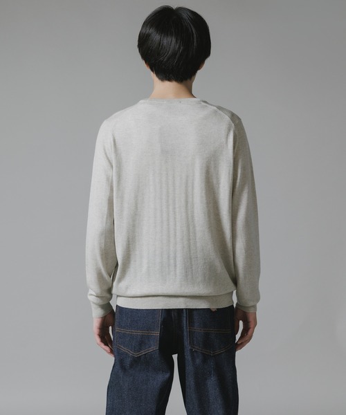 JOHN SMEDLEY/ジョンスメドレー PULLOVER CN LS ハイゲージ メリノ