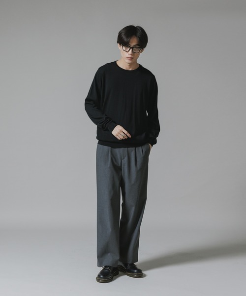 セール】JOHN SMEDLEY/ジョンスメドレー PULLOVER CN LS ハイゲージ