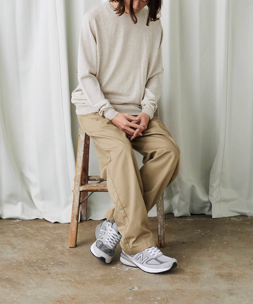 John Smedley セーター　メッシュ　メリノウール 　M ベージュ JOHN SMEDLEY（ジョンスメドレー） ニット COREY レディース メリノ