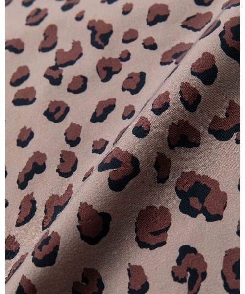 THOUSAND MILE（サウザンドマイル）の「[L's]SHORT SLEEVE OP NY/PU PRINT/ショートスリーブワンピース プリント（ワンピース・レディース・ブラック系その他/ブラウン系その他/レオパード・FREE）」の11枚目の写真
