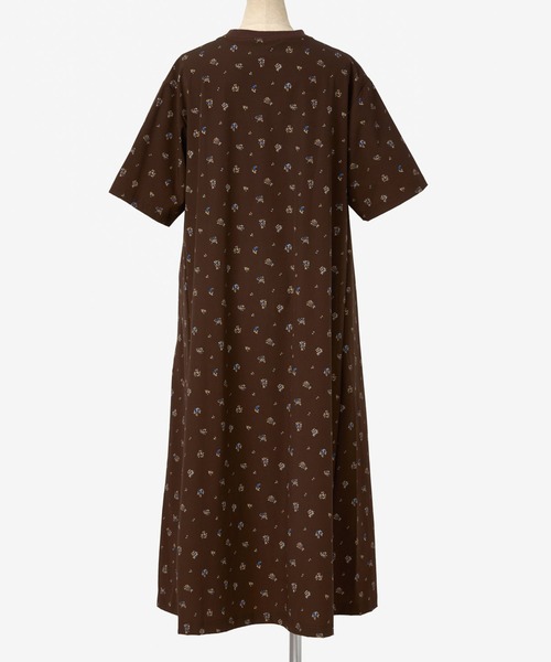 THOUSAND MILE（サウザンドマイル）の「[L's]SHORT SLEEVE OP NY/PU PRINT/ショートスリーブワンピース プリント（ワンピース・レディース・ブラック系その他/ブラウン系その他/レオパード・FREE）」の15枚目の写真