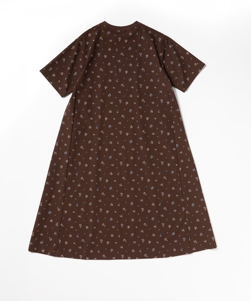 THOUSAND MILE（サウザンドマイル）の「[L's]SHORT SLEEVE OP NY/PU PRINT/ショートスリーブワンピース プリント（ワンピース・レディース・ブラック系その他/ブラウン系その他/レオパード・FREE）」の13枚目の写真