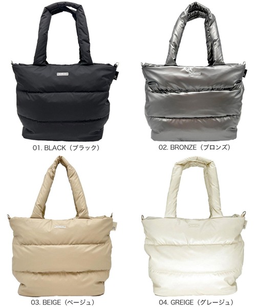 ROOTOTE（ルートート）の「ルートート / FE.ミディアム.モデレートｰA（トートバッグ・レディース・ブラック/グレイッシュベージュ/ブロンズ/ベージュ・FREE）」の14枚目の写真