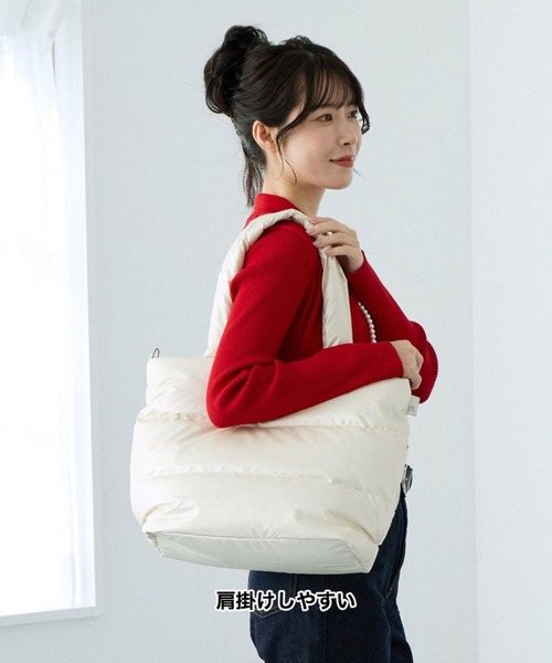 ROOTOTE（ルートート）の「ルートート / FE.ミディアム.モデレートｰA（トートバッグ・レディース・ブラック/グレイッシュベージュ/ブロンズ/ベージュ・FREE）」の18枚目の写真