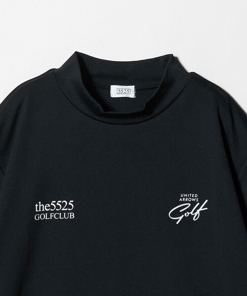 5525 galleryモックネック　golfシャツ ユナイテッドアローズゴルフ 別注】＜5525 for UNITED ARROWS GOLF＞モックネック シャツ（Tシャツ