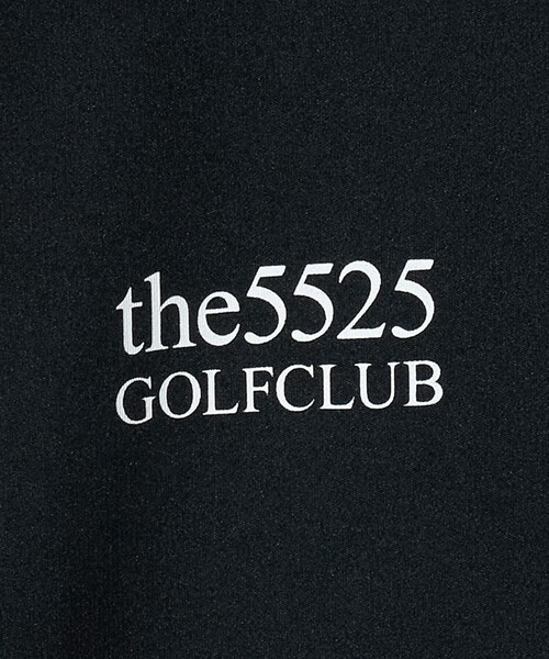 5525Gallery（ゴーゴーニーゴーギャラリー）の「【別注】＜5525 for UNITED ARROWS GOLF＞モックネック シャツ（Tシャツ/カットソー・メンズ・ブラック/ホワイト・XL/M/L）」の7枚目の写真