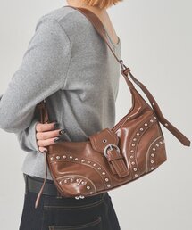 WHO'S WHO gallery | 【WEB限定】スタッズベルトショルダーバッグ(ショルダーバッグ)
