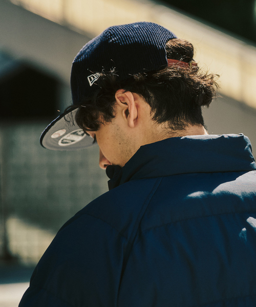 FRED PERRY(フレッドペリー)の「FRED PERRY / フレッドペリー RAGLAN SLEEVE PADDED JACKET(ナイロンジャケット・メンズ・ブラック/ネイビー・MEDIUM/LARGE)」の20枚目の写真