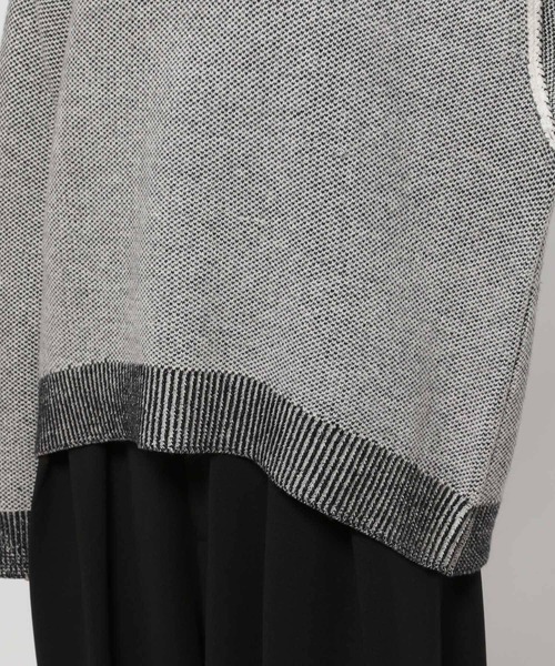 niko and...(ニコアンド)の「カシミリーレタリングニットプルオーバー(ニット/セーター・レディース・アイボリー/ブルー/ブラウン/チャコール・MEDIUM/LARGE)」の14枚目の写真