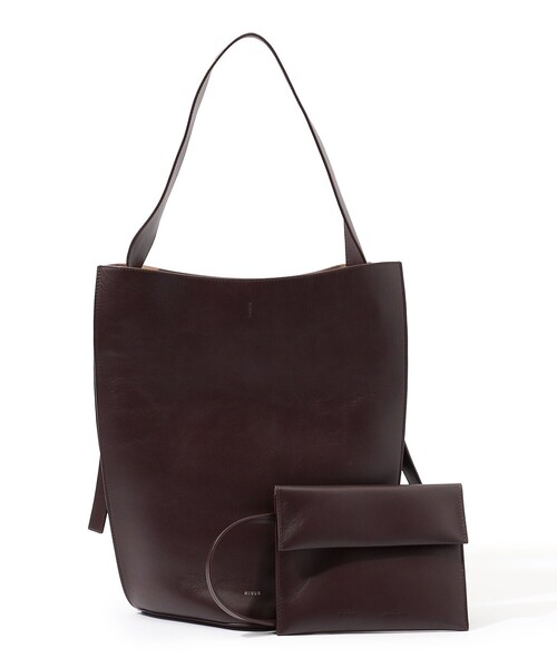 TOMORROWLAND （トゥモローランド）の「MIUUR KOTA L ショルダーバッグ（ショルダーバッグ・レディース・ボルドー/キャメル・FREE）」の2枚目の写真