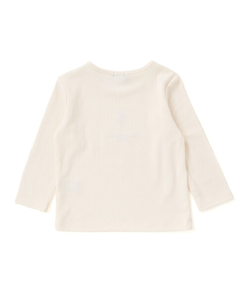 BeBe（ベベ）の「針抜きローズ刺しゅう長袖Tシャツ(80~100cm)（その他ベビーウェア・キッズ・ブルー/オフホワイト・90cm/100cm/80ｃｍ）」の11枚目の写真