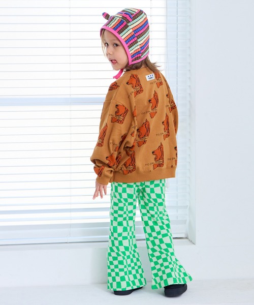 MARKEY'S(マーキーズ)の「総柄ジャガードフレアパンツ(その他パンツ・キッズ・ライトブルー/ブラック系その他/ブルー系その他/ライトグリーン/レッド系その他/イエロー系その他・100/150/95/90/80/140/130/120/110)」の10枚目の写真