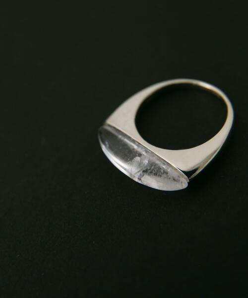 SMELLY（スメリー）の「SMELLY so’　round crystal ring（リング・レディース・シルバー系その他・13）」の2枚目の写真