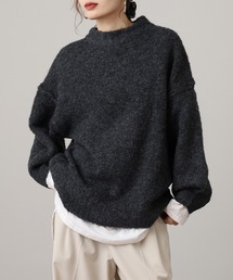 mitis（ミティス）の「mitis ブークレニットプルオーバー（ニット/セーター）」