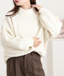 mitis（ミティス）の「mitis ブークレニットプルオーバー（ニット/セーター）」