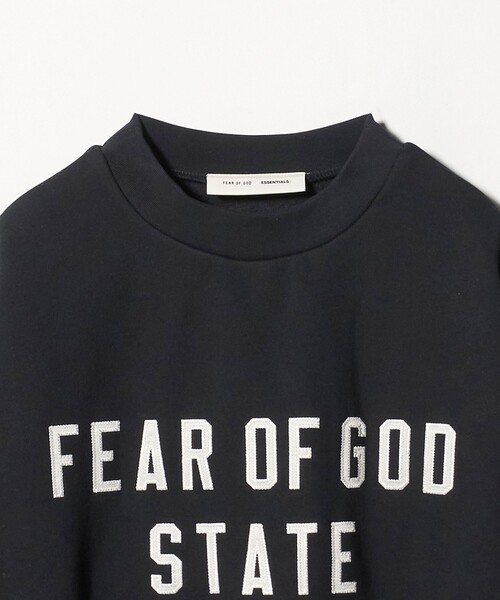 FEAR OF GOD ESSENTIALS＞90s フリース クルーネック