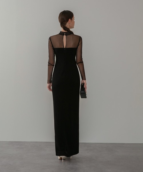 セール】【LEJA LUXE】フロントツイストデザインシアースリットIライン