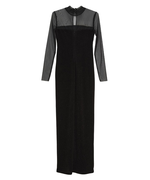 セール】【LEJA LUXE】フロントツイストデザインシアースリットIライン