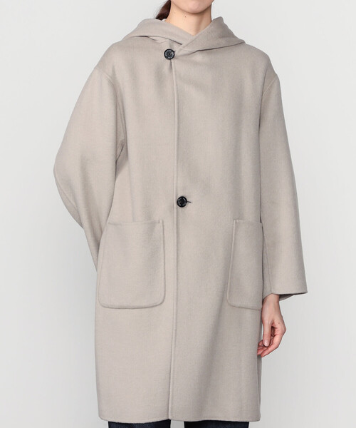 ORCIVAL | リバーウール フードコート WOMEN（その他アウター