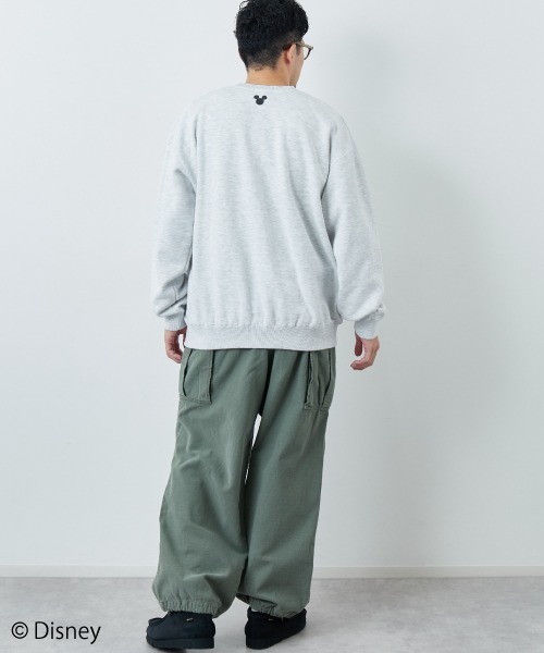 GOOD ROCK SPEED（グッドロックスピード）の「[GOOD ROCK SPEED/グッドロックスピード] 別注 MICKEY MOUSE / プリントスウェット / ディズニー（スウェット・レディース・アッシュグレー・XL/L/M）」の20枚目の写真