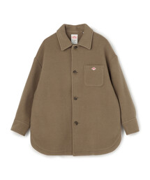 DANTON | WOMEN'S WOOL MELTON SHIRT BLOUSON(その他アウター)