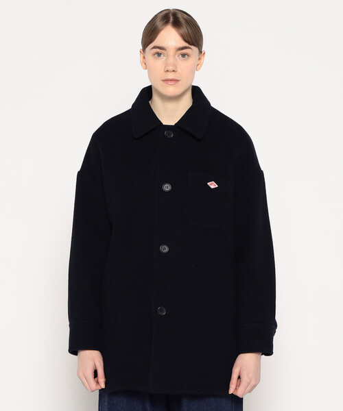 DANTON(ダントン)の「WOMEN'S WOOL MELTON SHIRT BLOUSON(その他アウター・レディース・オレンジ/ダークネイビー/グレー/ベージュ・36/34/38)」の10枚目の写真