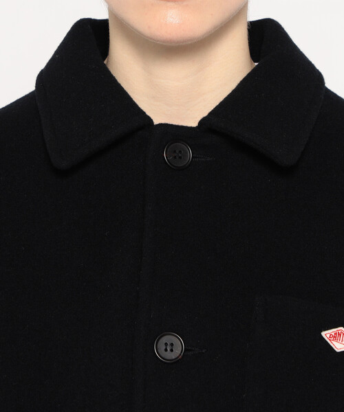 DANTON(ダントン)の「WOMEN'S WOOL MELTON SHIRT BLOUSON(その他アウター・レディース・オレンジ/ダークネイビー/グレー/ベージュ・36/34/38)」の15枚目の写真