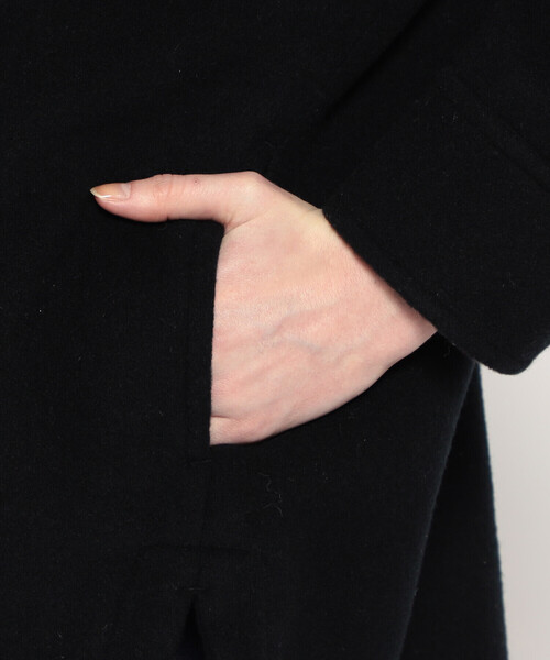 DANTON(ダントン)の「WOMEN'S WOOL MELTON SHIRT BLOUSON(その他アウター・レディース・オレンジ/ダークネイビー/グレー/ベージュ・36/34/38)」の18枚目の写真