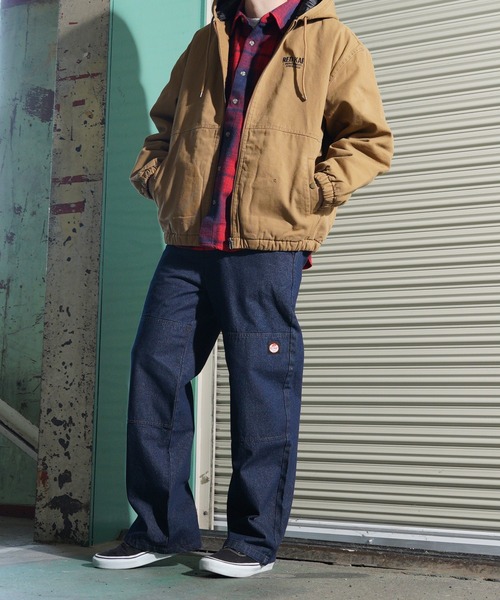 RED KAP（レッドキャップ）の「REDKAP ダブルニーパンツ（その他パンツ・メンズ・ブラック/ブラック系/インディゴブルー/ベージュ・X-LARGE/LARGE/MEDIUM）」の8枚目の写真