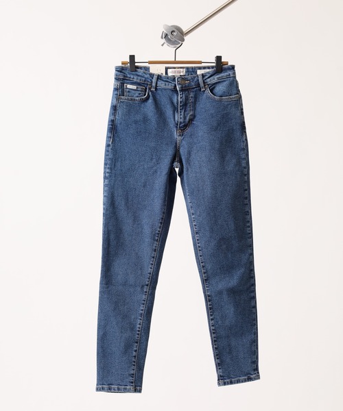 GUESS JEANS（ゲスジーンズ）の「GUESS JEANS High-Rise Skinny ゲス デニム スキニージーンズ（デニムパンツ・レディース・インディゴブルー・28inch/27inch/25inch/24inch）」の2枚目の写真