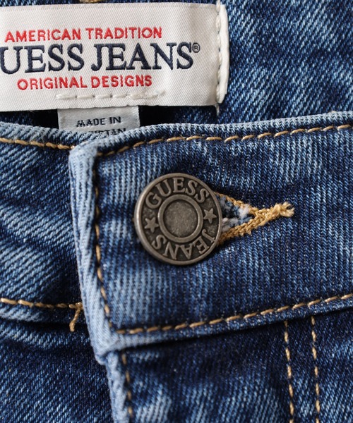 GUESS JEANS（ゲスジーンズ）の「GUESS JEANS High-Rise Skinny ゲス デニム スキニージーンズ（デニムパンツ・レディース・インディゴブルー・28inch/27inch/25inch/24inch）」の4枚目の写真