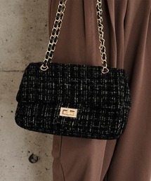 aquagarage | ツイードチェーン2wayショルダーバッグ(ショルダーバッグ)