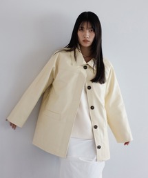 ステンカラーカールシャギーブルゾン（ブルゾン）｜LIAN（リアン）の