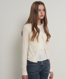 GENERAL IDEA（ジェネラルアイデア）の「【GENERAL IDEA】レイヤードツイスト長袖Tシャツ / LAYERED TWIST T-SHIRTS（Tシャツ/カットソー）」