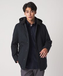 A DAY IN THE LIFE UNITED ARROWS（アデイインザライフユナイテッドアローズ）の「ウールライク キルト フードブルゾン-防風・撥水-＜A DAY IN THE LIFE＞（ブルゾン）」